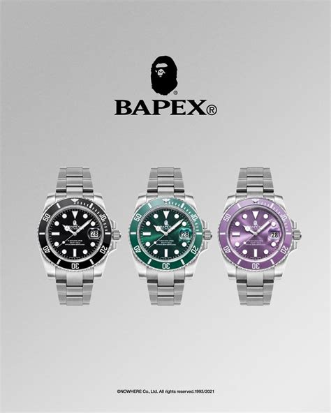 rolex bapex|bapex website.